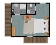 Appartement 4/5 (ca. 70m²)